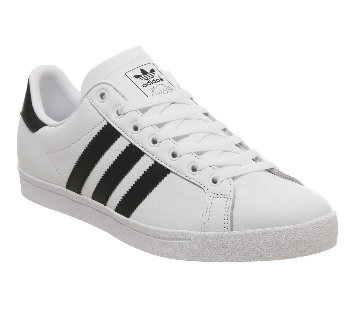 White Adidas Trainers : Adidas Shoes 